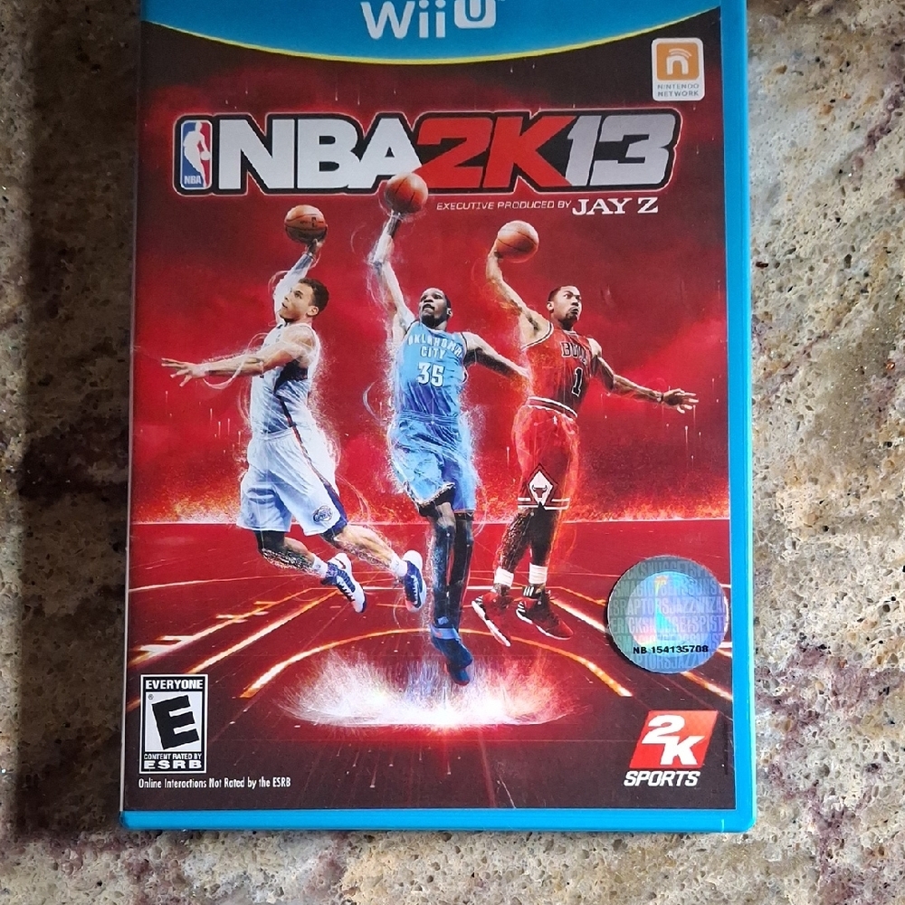 NBA 2K13 Wii Game - Blue Case